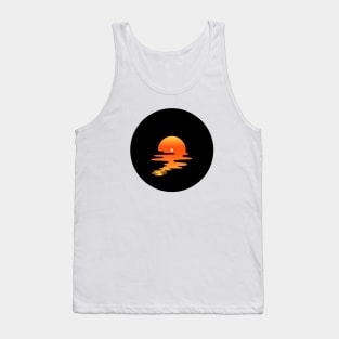 Vinyl Sunset Tank Top